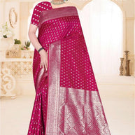 Fashionable Jacquard Silk Saree with Blouse Piece for Special Events | TUL-VEERA SILK VOL-01