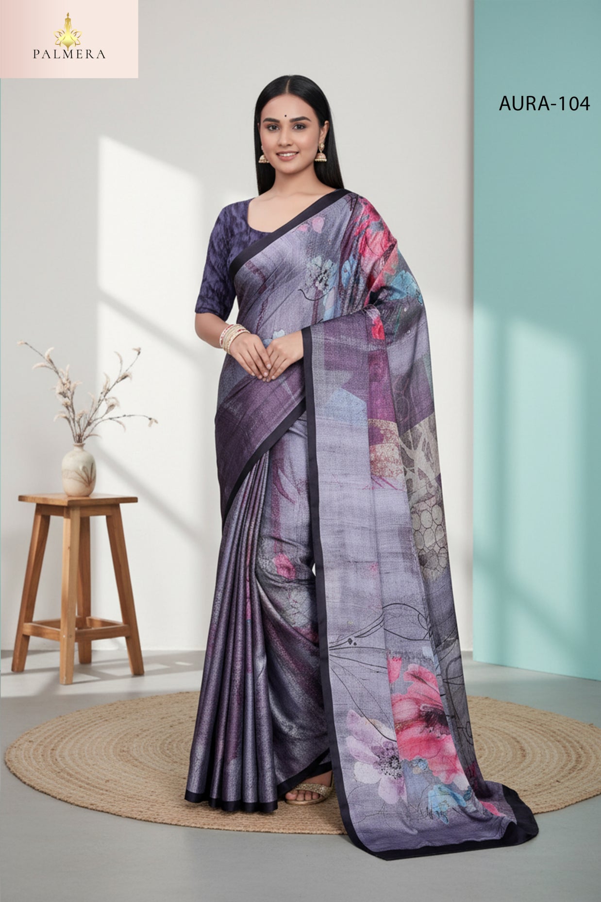 Aura Modal Saree with Blouse for Premium Ethnic and Designer Wear | ALL-AURA VOL-1