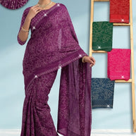 Graceful Printed Saree with Blouse Piece for Modern Ethnic Fashion | SSR-FESTIVAL