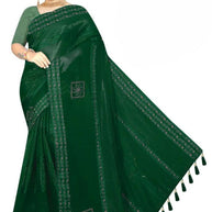 Dyed Matching Saree B2B Supplier with Blouse Piece for Premium Ethnic and Traditional Wear | RAL-CITY PALACE