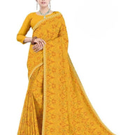 Beautiful Printed Saree with Blouse Piece for Cultural Celebrations | TD-SAVAN