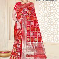 Rich Jacquard Silk Saree with Blouse Piece for Sophisticated Ethnic Style | TUL-PREM PAKHI SILK VOL-02
