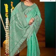 Classic Jacquard Silk Saree with Blouse Piece for Elegant Traditional Look | DS-JYOTI