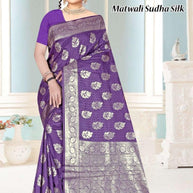 Artistic Elegance Jacquard Silk Saree With Blouse Piece | TUL-MATWALI SUDHA SILK