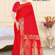 Artistic Jacquard Silk Saree With Blouse Piece | TUL-FAST STORY SILK VOL-13