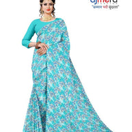 Weightless Print Loose Saree with Blouse for Premium Ethnic and Traditional Wear | TD-NIKE