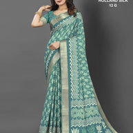 Holland Silk Handloom Silk Saree with Blouse for Premium Ethnic and Traditional Wear | ALL-HOLLAND SILK-12