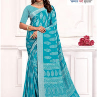 Versatile Rapier Silk Matching Saree With Blouse Piece | TWS-SPLASH-14