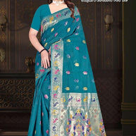 Exclusive Jacquard Silk Saree with Blouse Piece for Premium Cultural Wear | TUL-SAFARI COTTON VOL-02