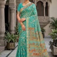 Graceful Printed Saree with Blouse Piece for Modern Ethnic Fashion | RMF-MAHIMA VOL-10
