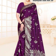 Timeless Jacquard Silk Saree With Blouse Piece | TUL-HUMJOLI SILK VOL-20