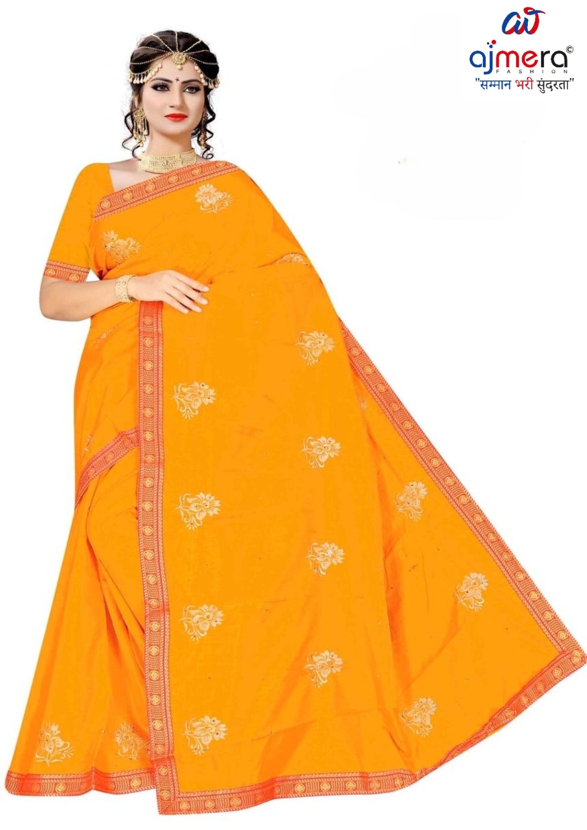 Buy Dyed Matching Saree in Bulk with Blouse Piece for Premium Ethnic and Traditional Wear | VKM-ODELA