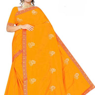 Buy Dyed Matching Saree in Bulk with Blouse Piece for Premium Ethnic and Traditional Wear | VKM-ODELA
