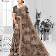 Graceful Printed Saree with Blouse Piece for Modern Ethnic Fashion  | GPT-BIJLI-3