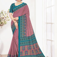 Trendy Printed Saree with Blouse Piece for Women’s Ethnic Wardrobe | PUS-DREAM GIRL-513