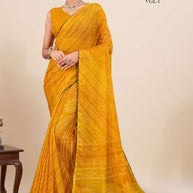 Designer Printed Saree with Blouse Piece for Special Occasions  | RMF-BANDHAN VOL-1