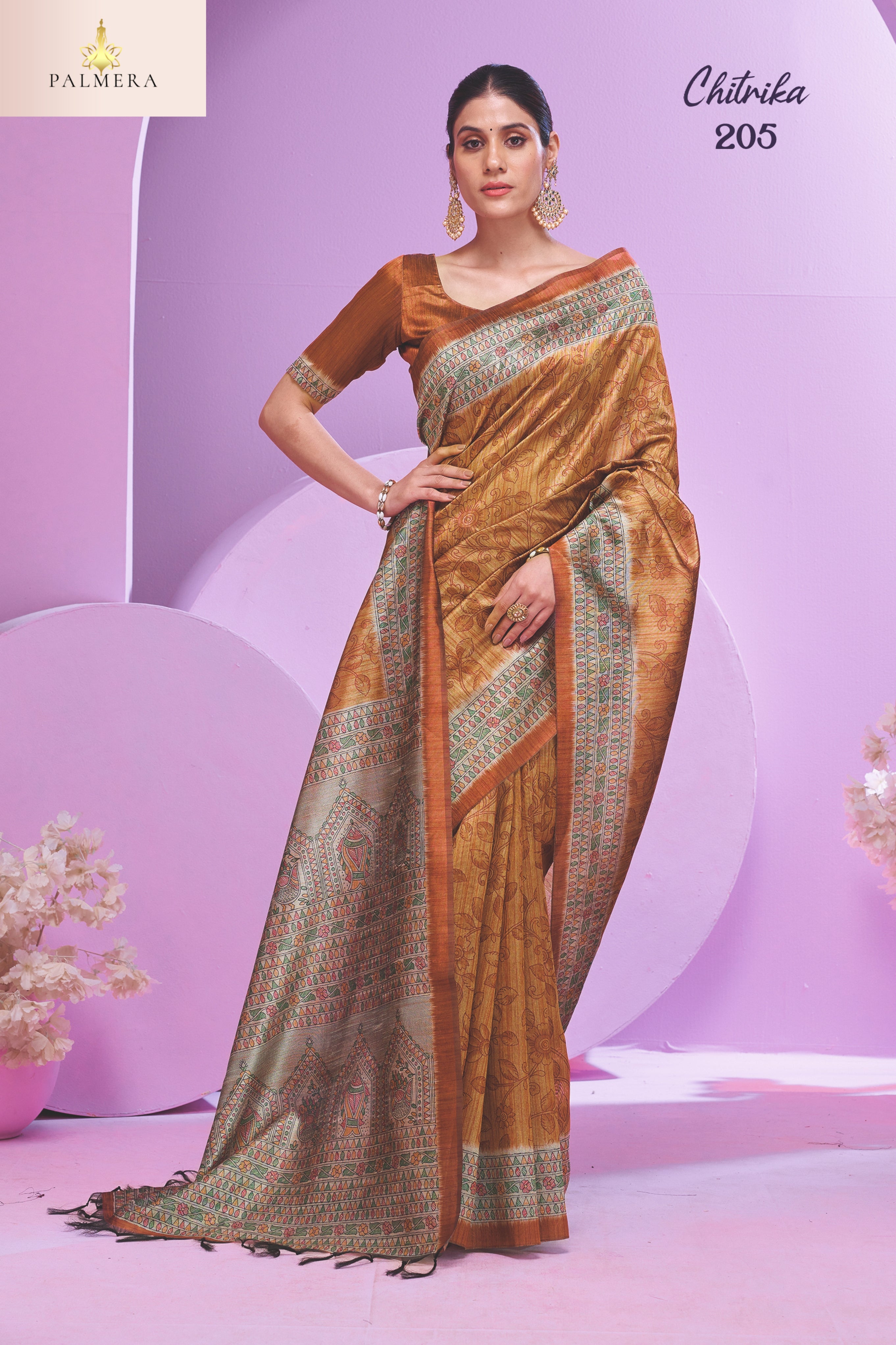 Chitrika Cotton Silk Saree with Blouse for Premium Ethnic and Designer Wear | ALL-CHITRIKA VOL-02