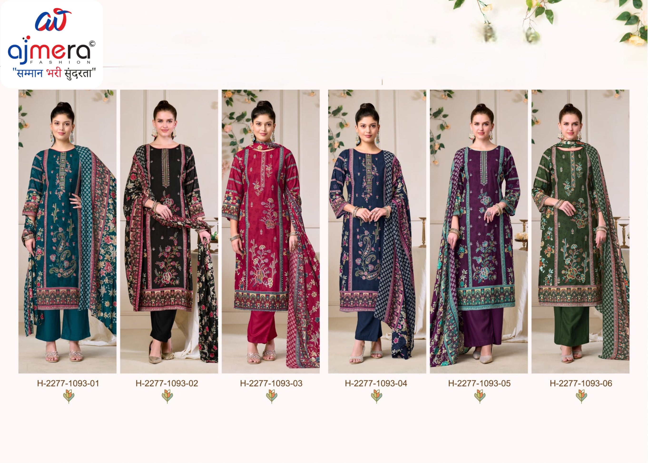 Trendy Rayon Print Unstitched Suit Set | VAS-LIME LIGHT-3