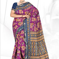 Designer Printed Saree with Blouse Piece for Special Occasions | VER-SHANTI-47833