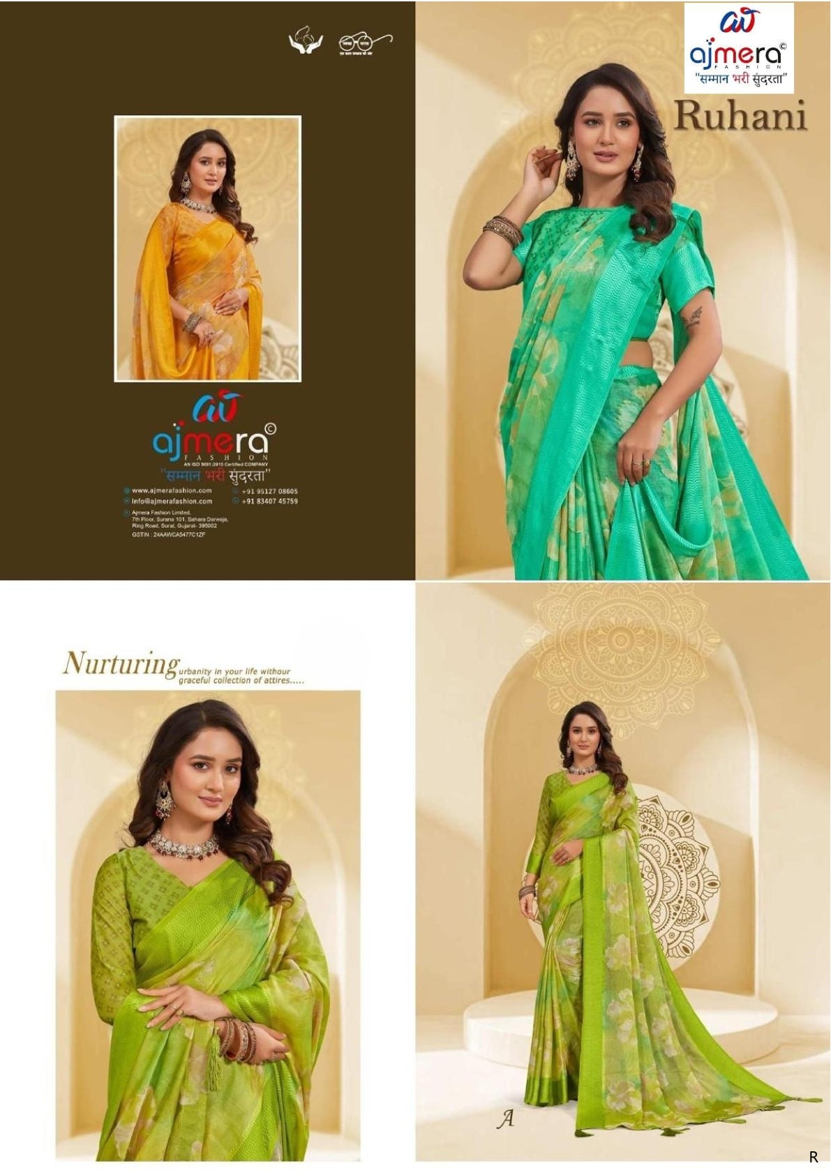 Trendy Printed Saree with Blouse Piece for Women’s Ethnic Wardrobe  | RDD-RUHANI