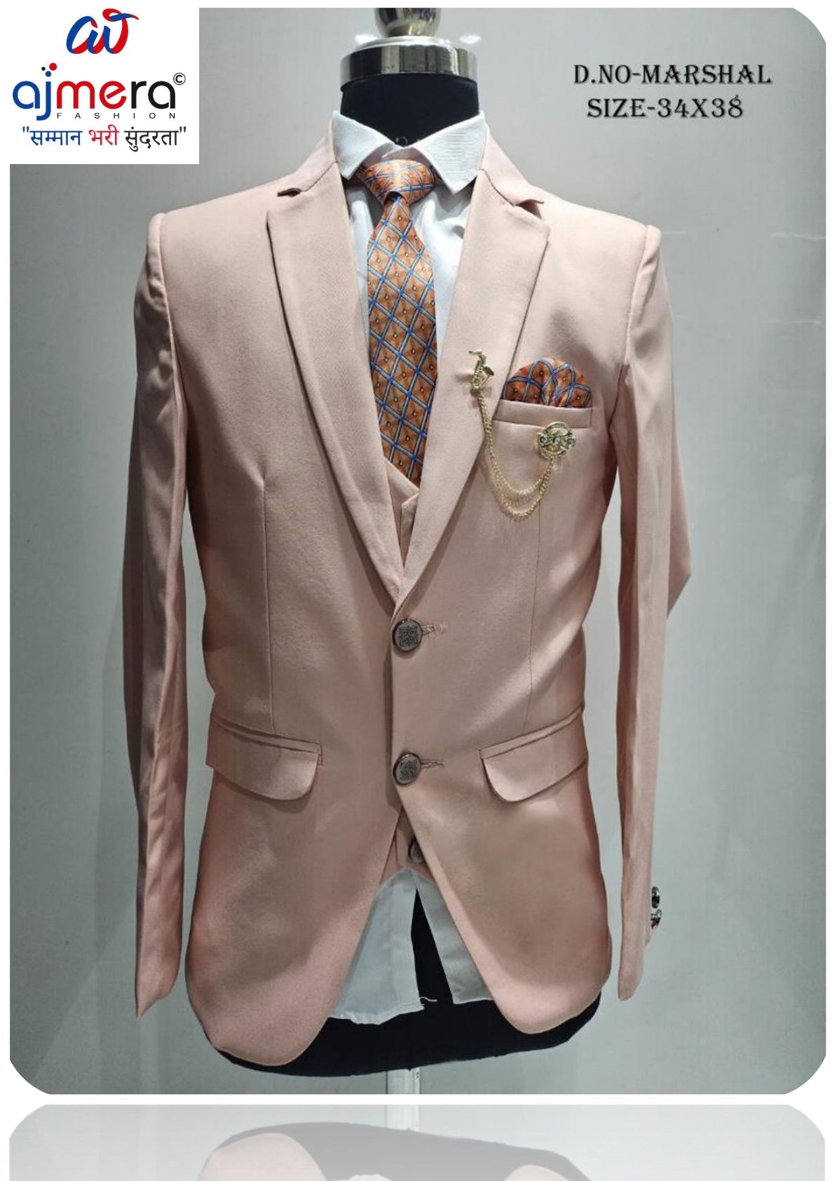 Premium Men's Coat Pant Set for Business & Party Wear | JDW-MARSHAL