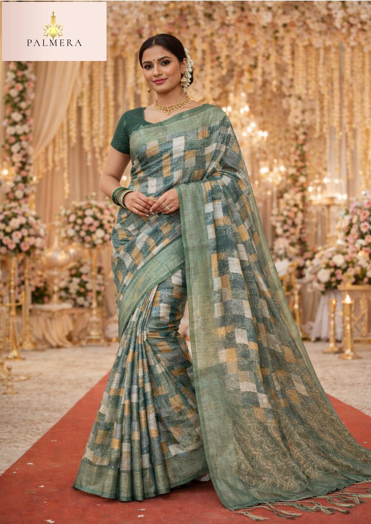 Palmera Saree Manufacturer with Blouse Piece for Premium Ethnic and Traditional Wear | ALL-AARADHANA VOL-25