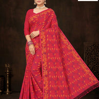 Handloom Cotton Saree with Without Blouse for Premium Ethnic and Traditional Wear | PJA-DIAMOND COTTON