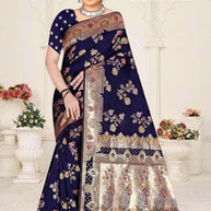Designer Jacquard Silk Saree with Blouse Piece for Traditional Occasions | TUL-CLEAR SILK VOL-20