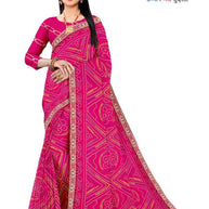 Georgette Print Loose Saree with Blouse for Premium Ethnic and Traditional Wear | TD-SUDHATI