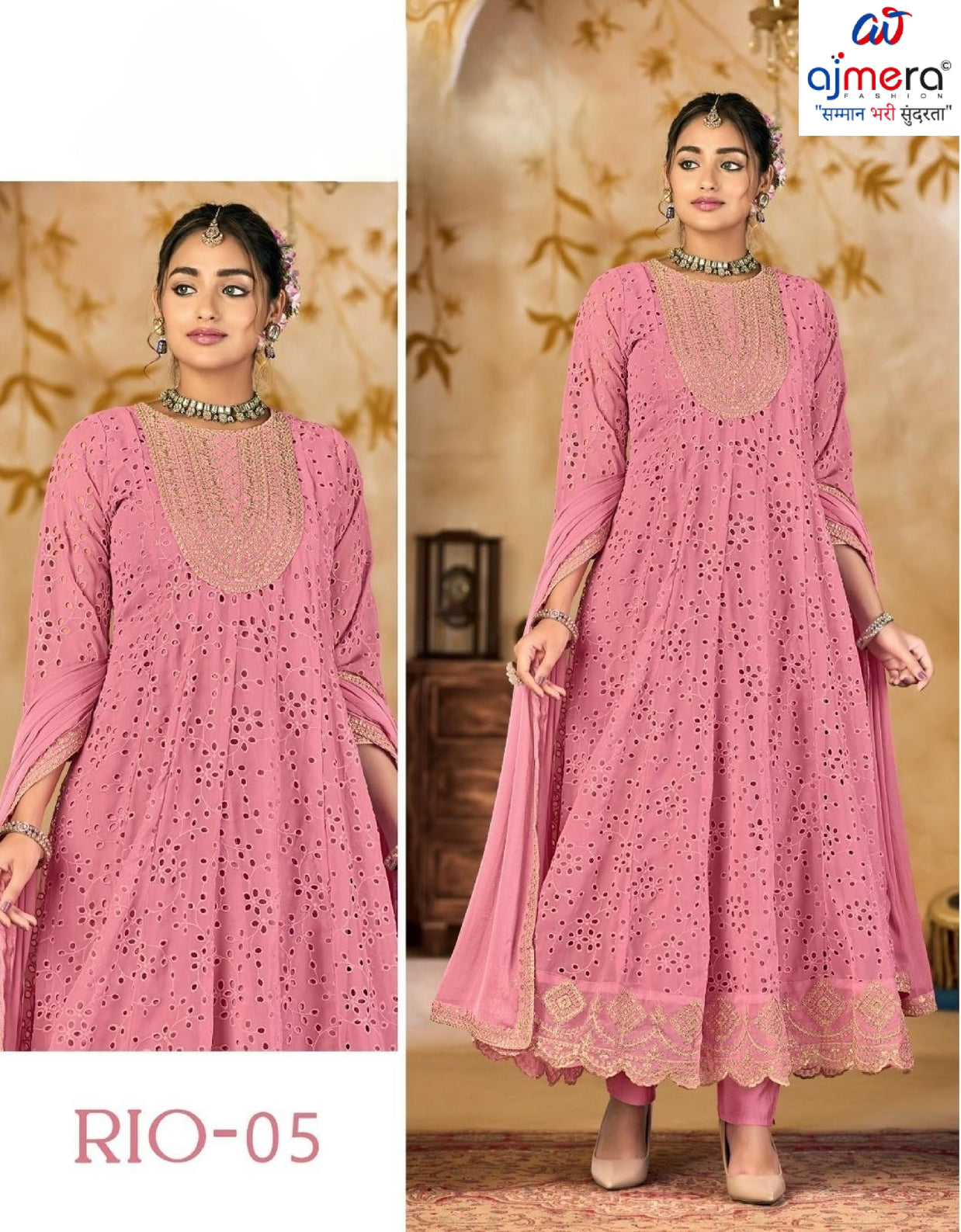 Designer Contemporary Kurti Set for Women | TNC-RIO