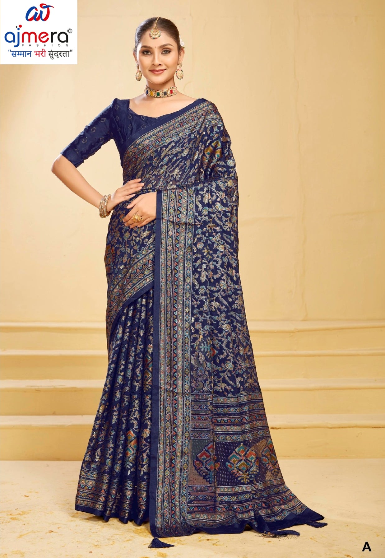 Contemporary Printed Saree with Blouse Piece for Premium Wear  | RDD-VISHAKA VOL-4