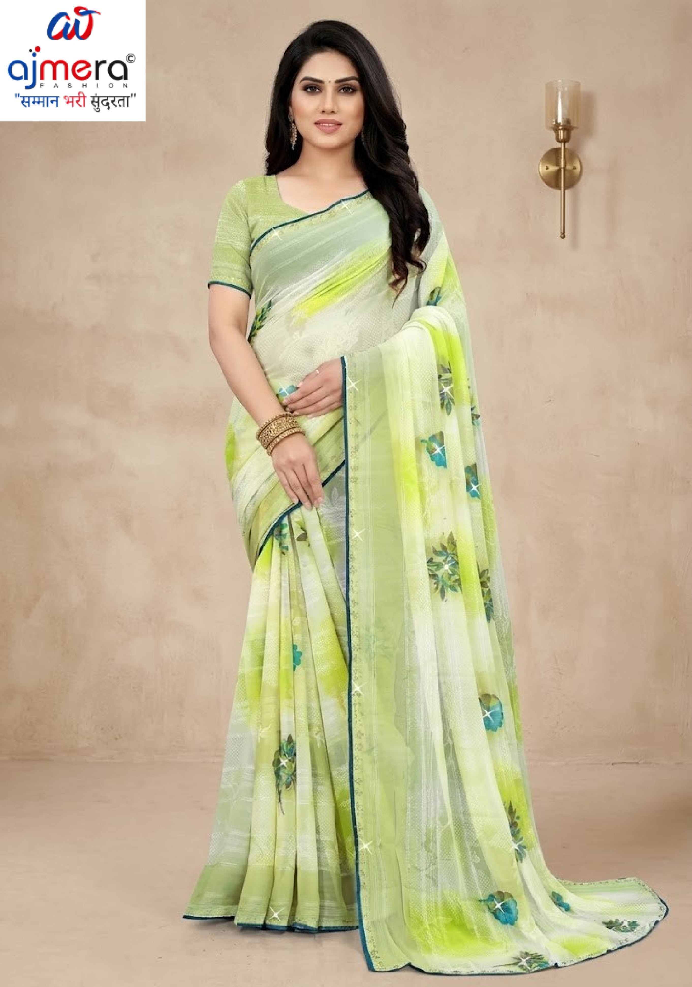 Graceful Printed Saree with Blouse Piece for Modern Ethnic Fashion | TTS-SAJAWAT VOL-2