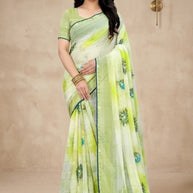Graceful Printed Saree with Blouse Piece for Modern Ethnic Fashion | TTS-SAJAWAT VOL-2