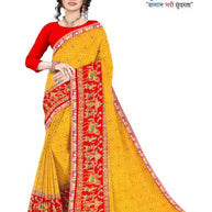 Georgette Print Loose Saree with Blouse for Premium Ethnic and Traditional Wear | TD-MITHASH