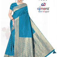 Classic Jacquard Silk Saree with Blouse Piece for Elegant Traditional Look | DBU-BANARASI SILK VOL-3