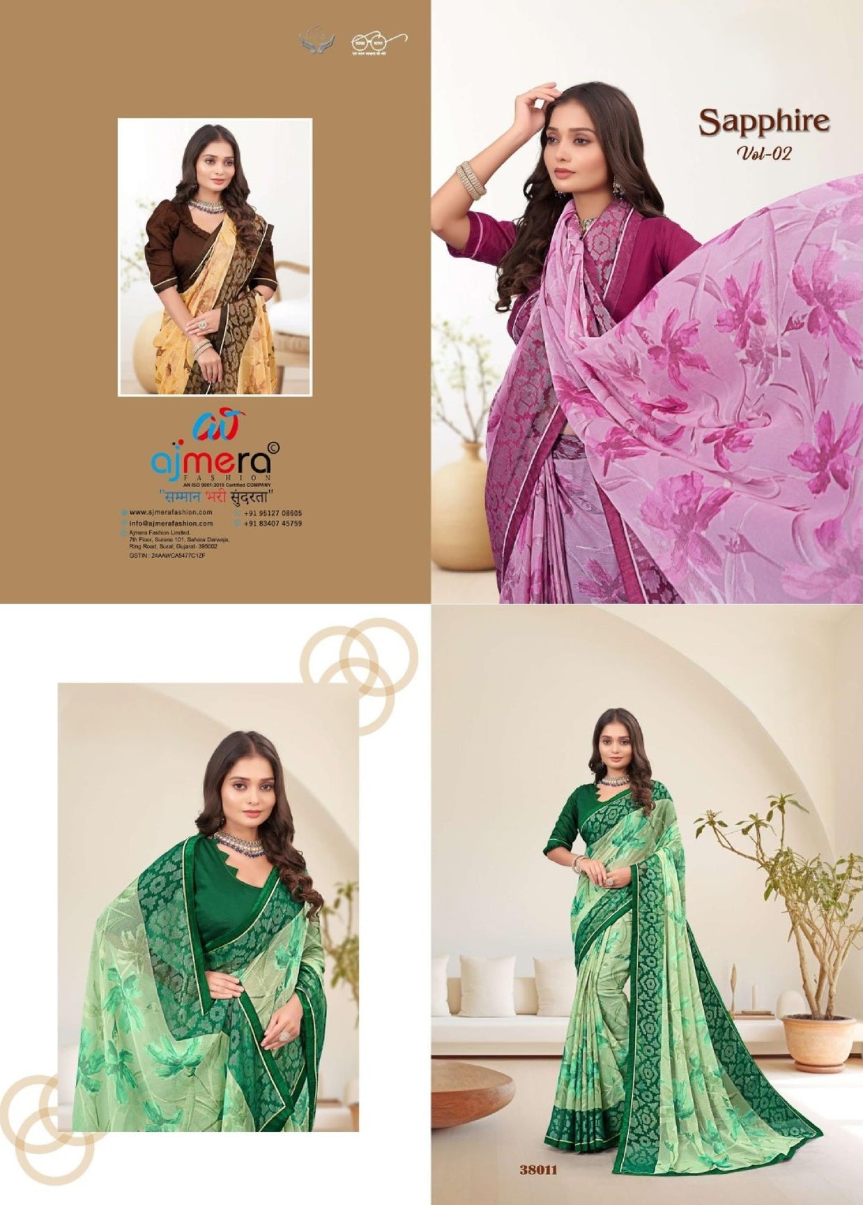 Stylish Printed Saree with Blouse Piece for Traditional Celebrations | RDD-SAPPHIRE VOL-2