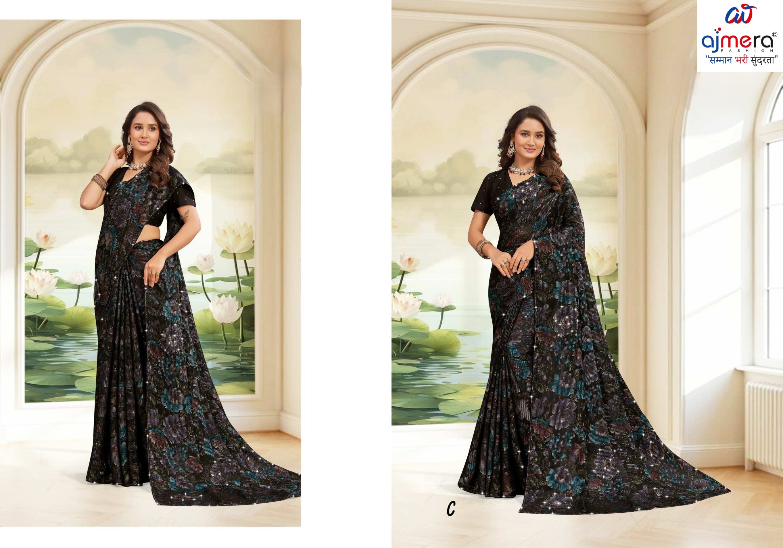 Stylish Printed Saree with Blouse Piece for Traditional Celebrations  | RDD-KAAMYA VOL-03