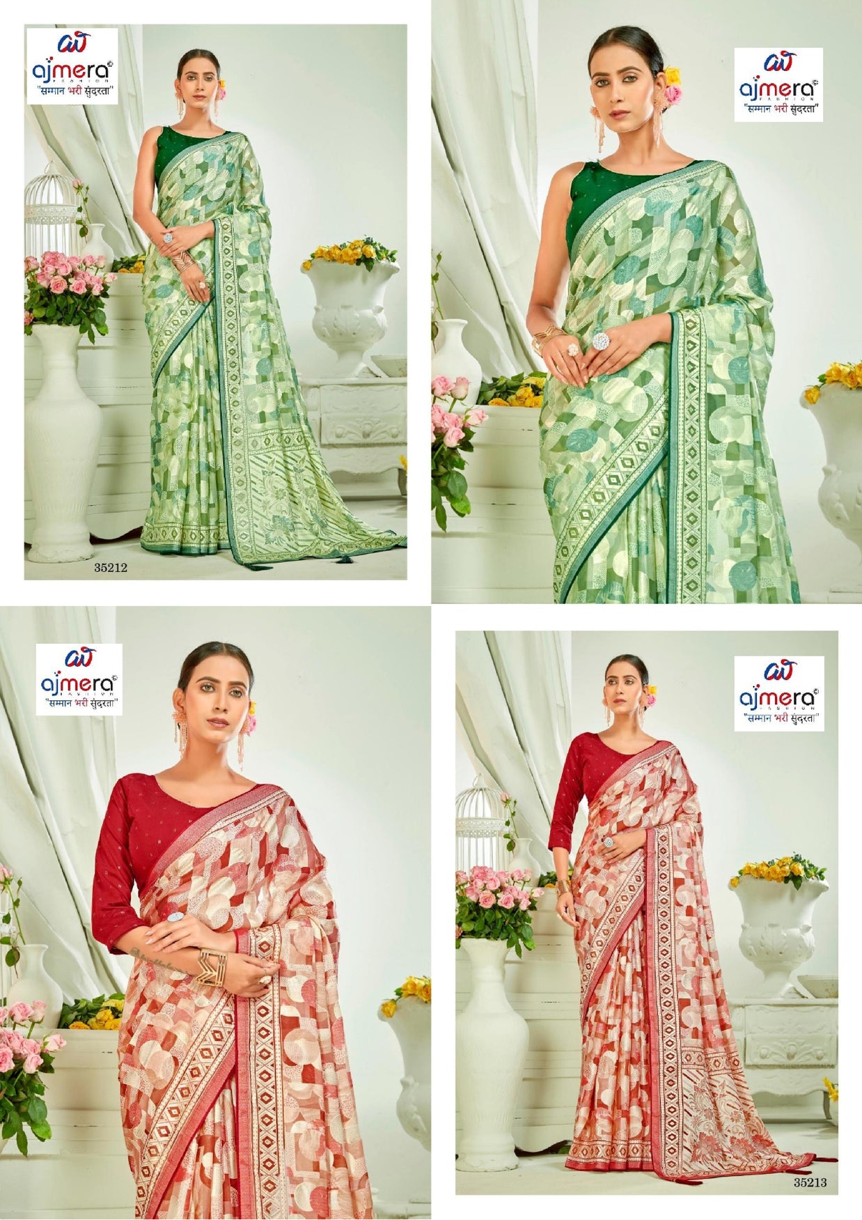 Beautiful Printed Saree with Blouse Piece for Cultural Celebrations  | RDD-EMERALD VOL-02