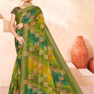 Graceful Printed Saree with Blouse Piece for Modern Ethnic Fashion | SNR-NAVJYOTI