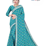 Solo Pattern Print Loose Saree with Blouse for Premium Ethnic and Traditional Wear | TD-VATIKA
