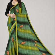 Trendy Printed Saree with Blouse Piece for Women’s Ethnic Wardrobe  | CAS-KHUSHBOO