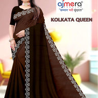 Top Dyed Saree Wholesale with Blouse Piece for Premium Ethnic and Traditional Wear | SRS-KOLKATA QUEEN