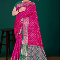 Rich Jacquard Silk Saree with Blouse Piece for Sophisticated Ethnic Style | TUL-TEJAS SILK VOL-03