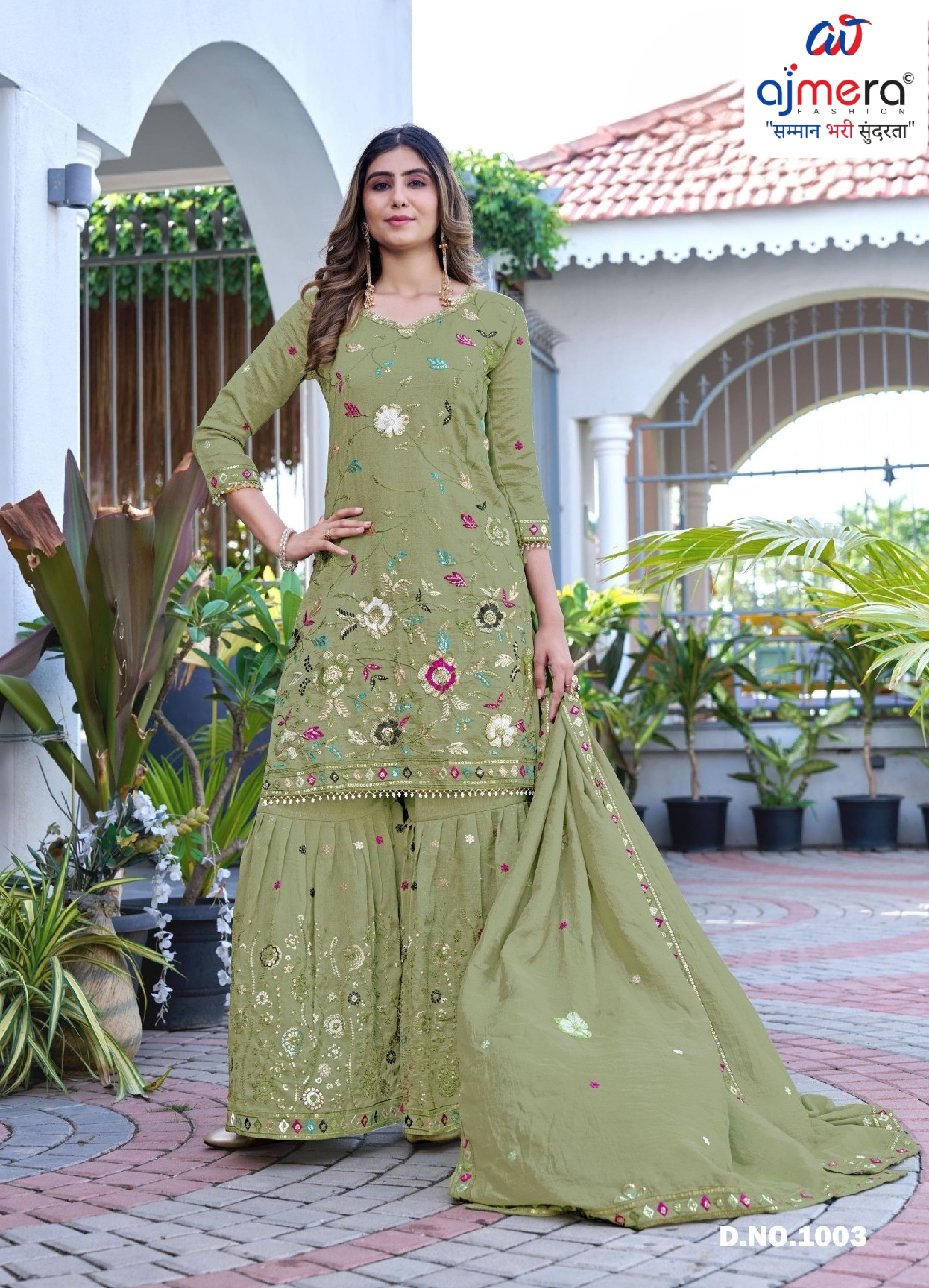 Designer Elegant Ethnic Kurti Set for Women | TOS-NILOFAR