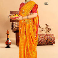Designer Printed Saree with Blouse Piece for Special Occasions | SYF-RASAM VOL-01