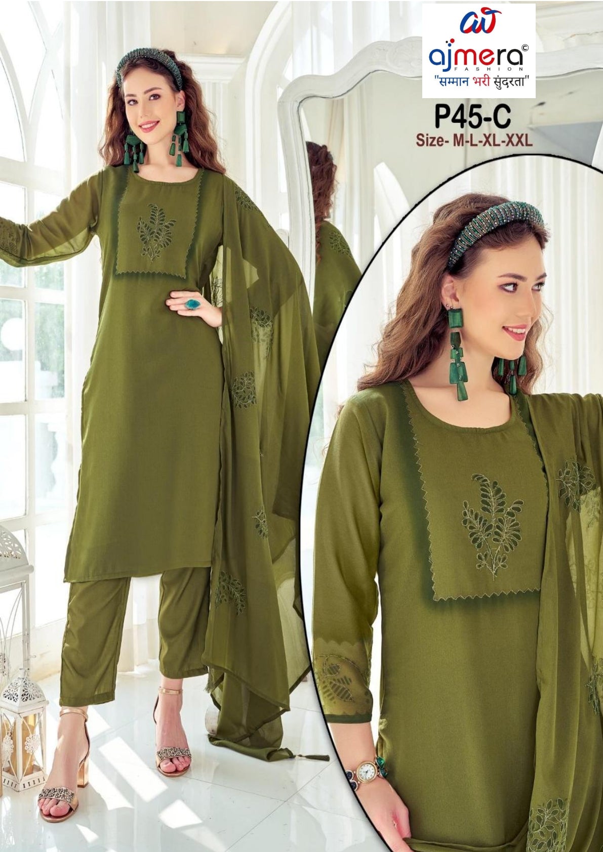 Designer Ethnic Kurti Set for Women | ISO-P45
