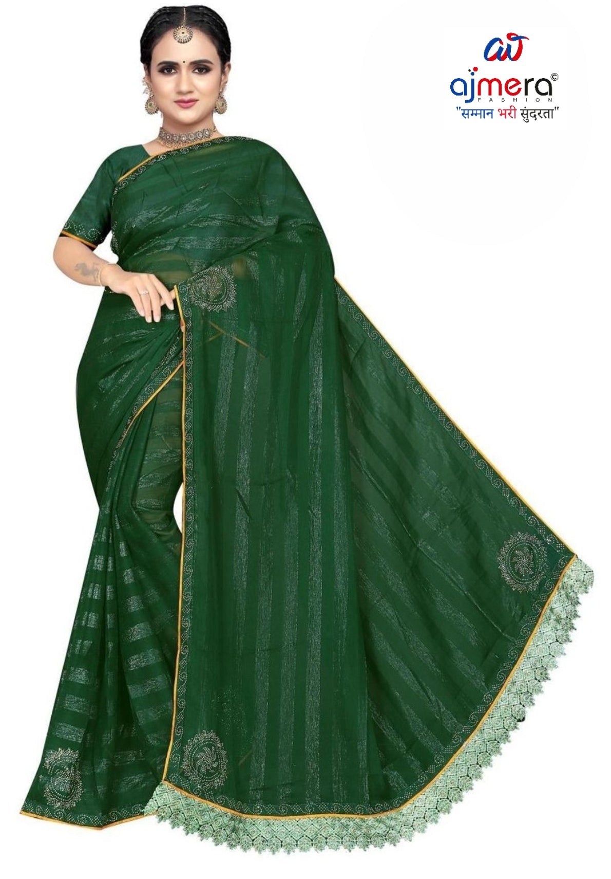 Dyed Matching Saree Collection with Blouse Piece for Premium Ethnic and Traditional Wear | SPB-EASY