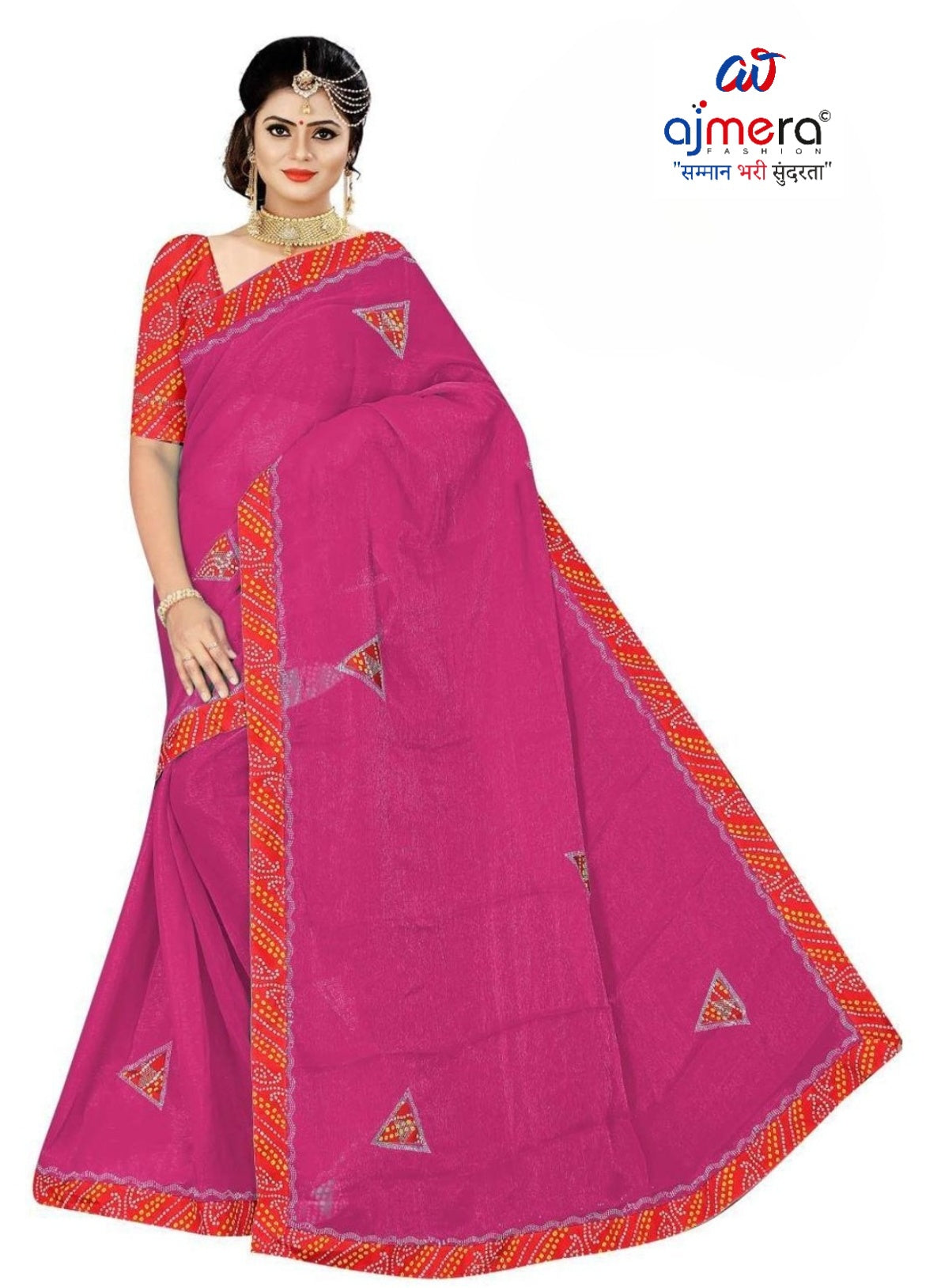 Saree Manufacturer in Surat with Blouse Piece for Premium Ethnic and Traditional Wear | RAL-BHOOL BHULAIYAA