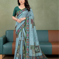 Chitra Blended Silk Saree with Blouse for Premium Ethnic and Designer Wear | ALL-CHITRA VOL-01