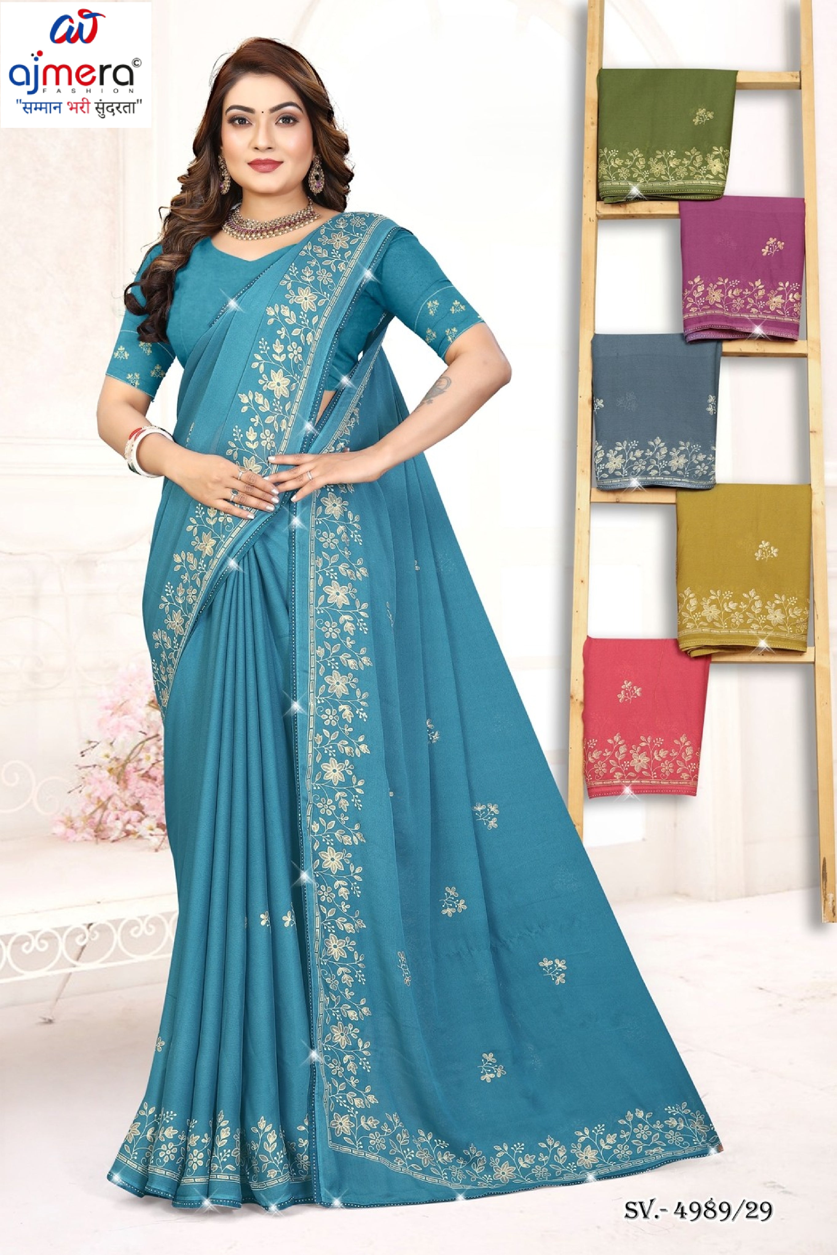 Graceful Printed Saree with Blouse Piece for Modern Ethnic Fashion | SSR-BUGGATTI